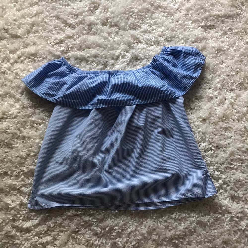 Lucky brand off the shoulder top